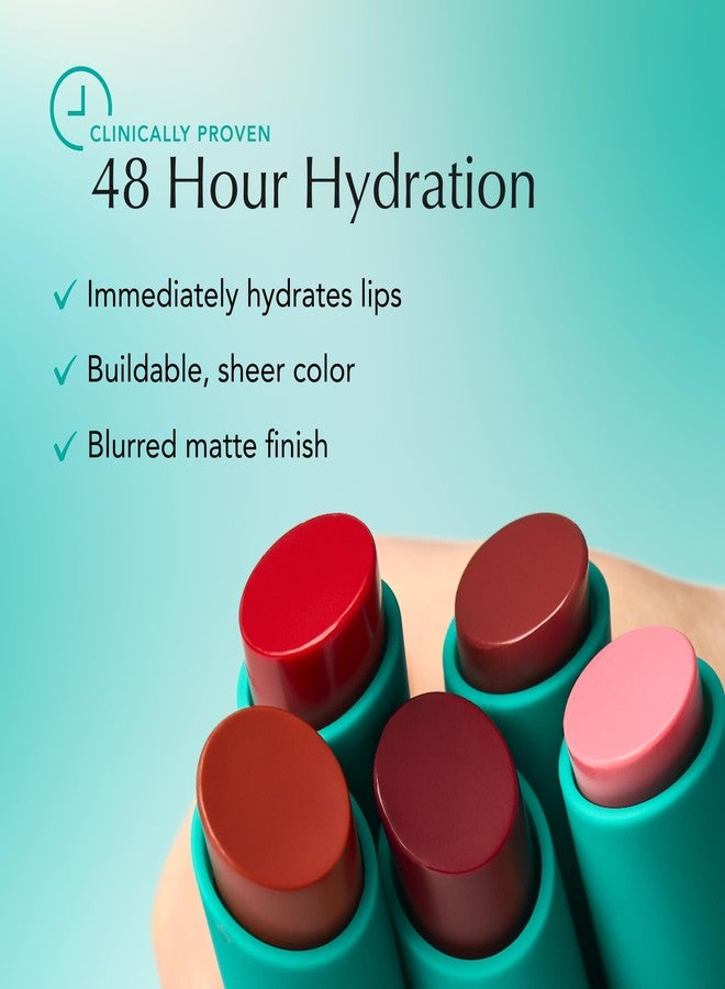 Thrive Causemetics Sheer Strength Soft Blur Lip Balm, Everyday Makeup Essential for Women, Lightweight & Creamy Lips Balm, Long Lasting Hydration, Vegan, Shade Nancy (Natural Plum) - Image 2
